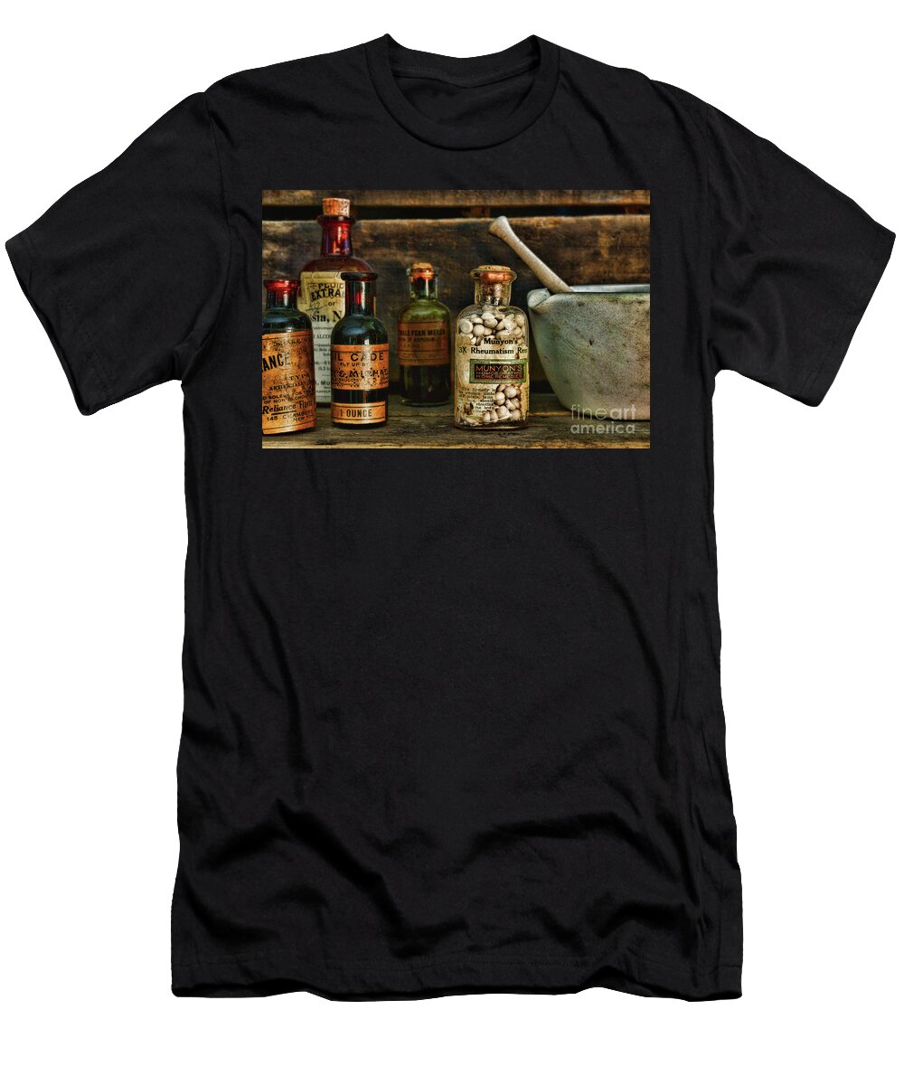 Vintage Apothecary Home Remedies Paul Ward T-Shirt