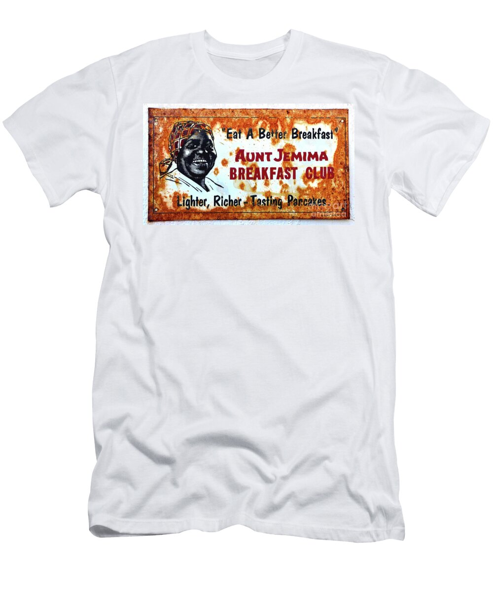 Vintage Aunt Jemima Pancakes Sign David Lee Thompson T-Shirt
