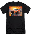 Vintage Beach Chevrolet Sonic Car At Sunset Destiney Sullivan T-Shirt