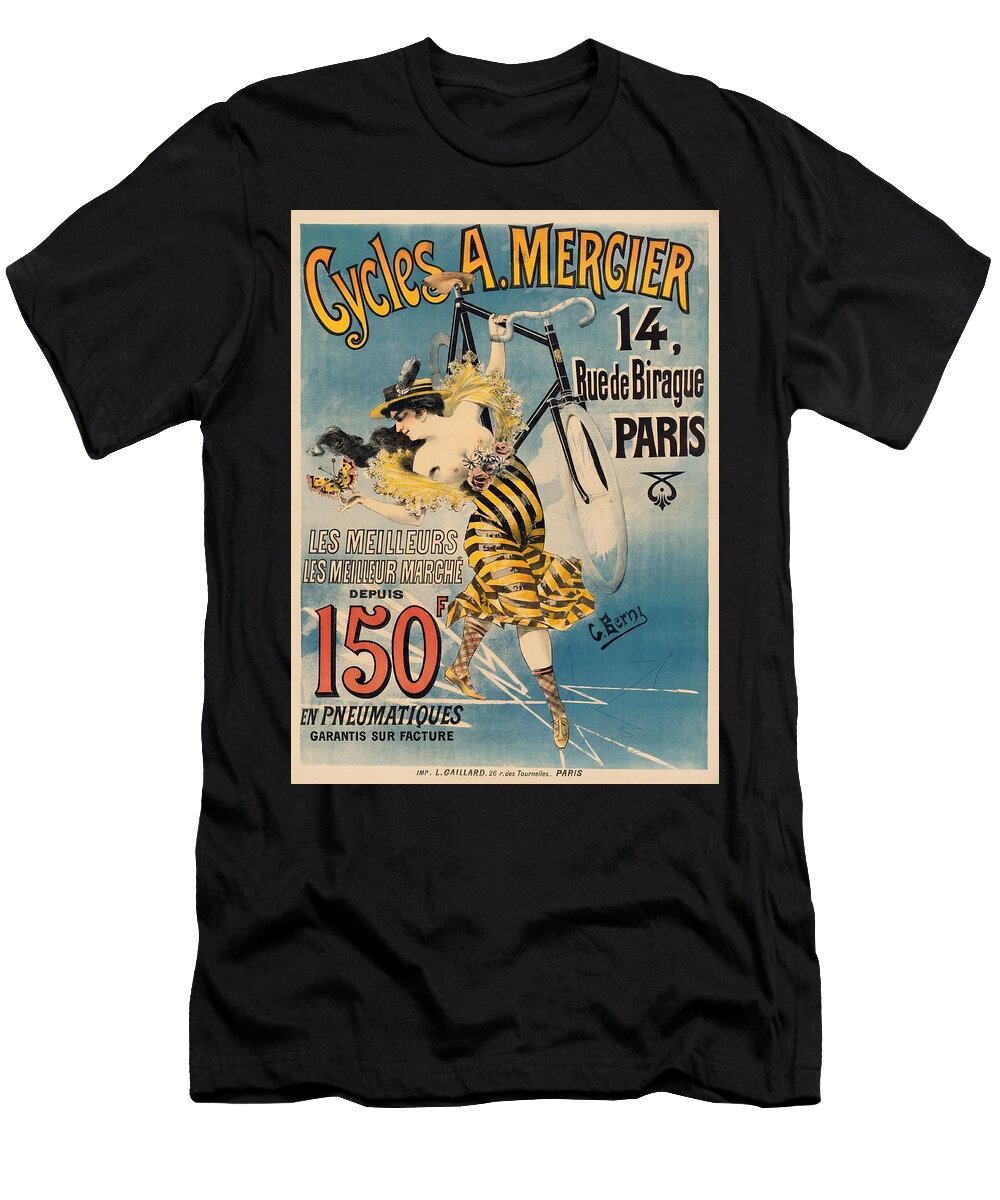 Vintage Bicycle Advertisement G Berni T-Shirt