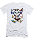 Vintage Butterfly Vintage Botanical Art Natural History Butterfly Illustration Garden Insect Th T-Shirt