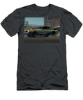 Vintage Car Drifting in Cityscape Vintage Car Drifting Travel Poster Art Print T-Shirt