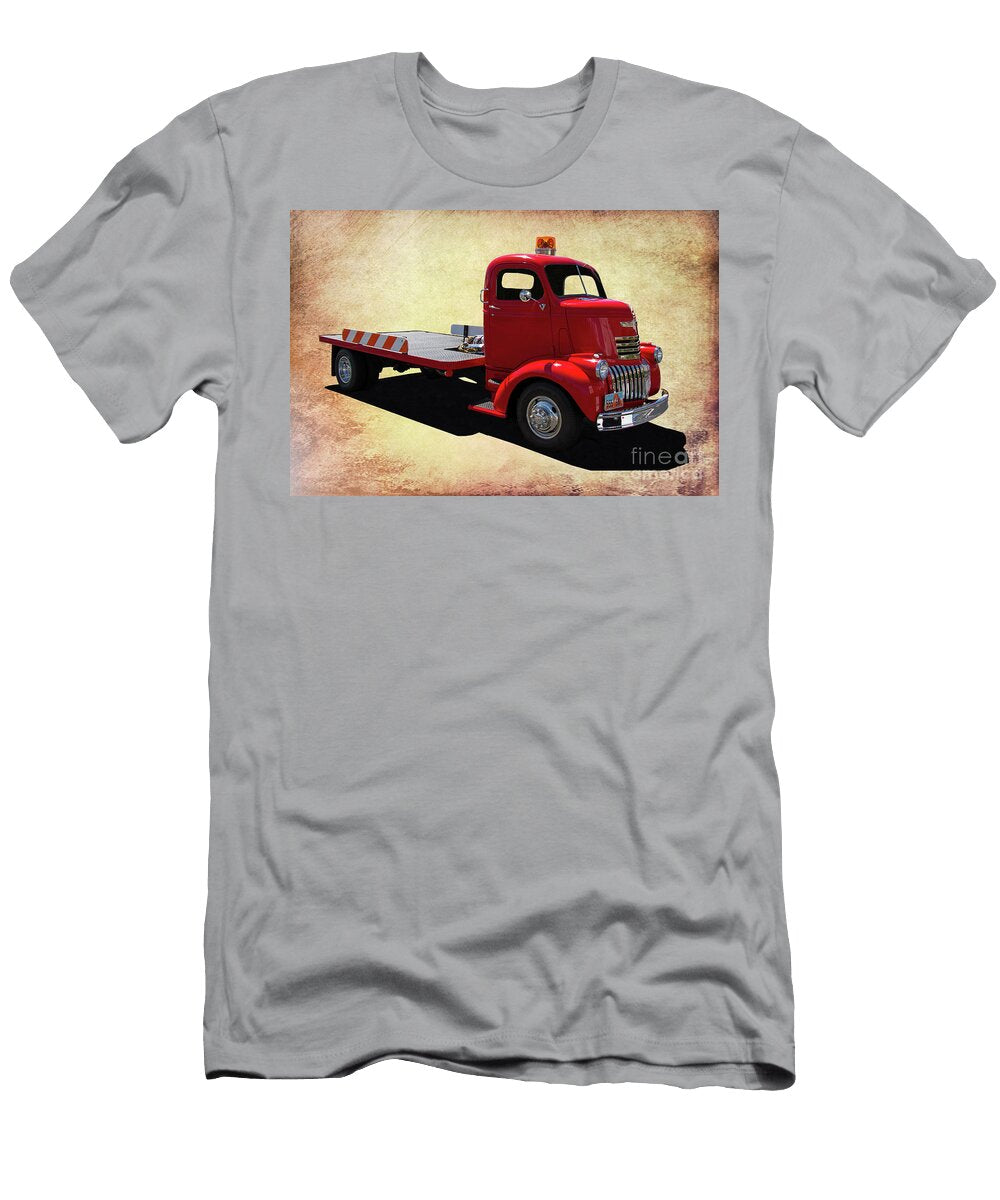 Vintage Chevrolet Flat Bed Truck Nick Gray T-Shirt