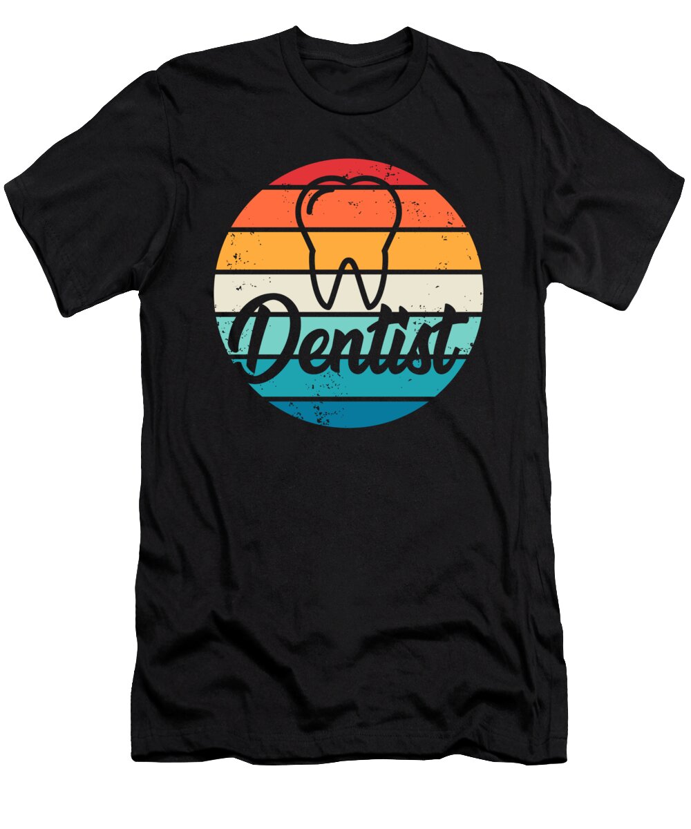 Vintage Dentist Retro Dentistry Dental Assistant Gift Thomas Larch T-Shirt