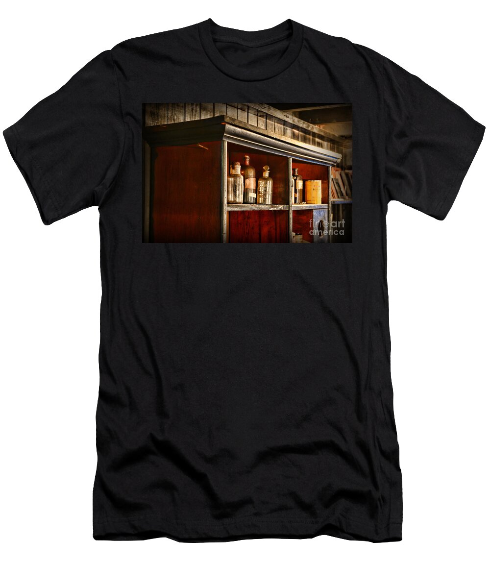 Vintage Druggist Shelf Paul Ward T-Shirt