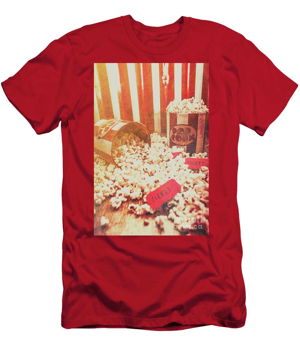Vintage Entertainment Background Jorgo Photography Wall Art Gallery T-Shirt
