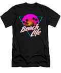 Vintage Fade Beach Life Design Deluxe Chimp T-Shirt