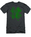 Vintage Faded Retro Four Leaf Clover St Patricks Day Pullover Seyed Leeann T-Shirt