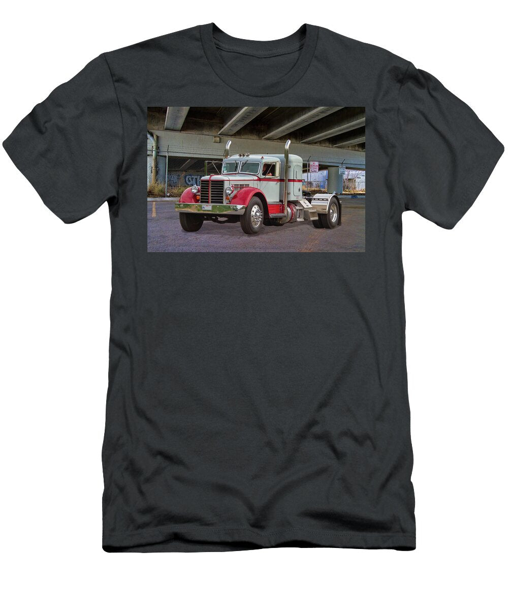 Vintage Federal Semi Truck Nick Gray T-Shirt