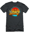 Vintage Feeling Beachy Beach Cruiser Bicycle Beach Vacation Vector Deluxe T-Shirt