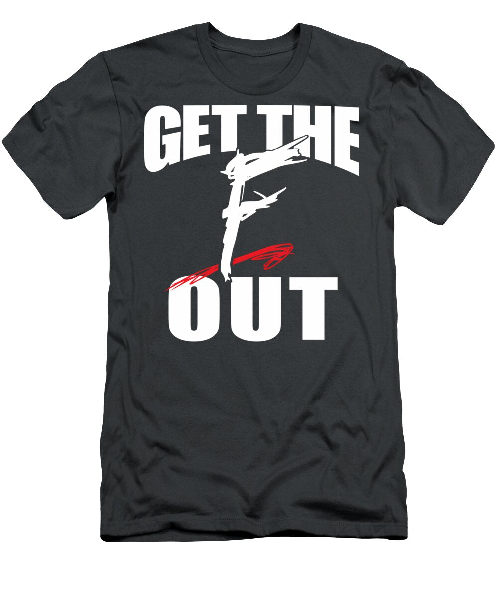 Vintage Get the F Out WWF Quang Vu T-Shirt