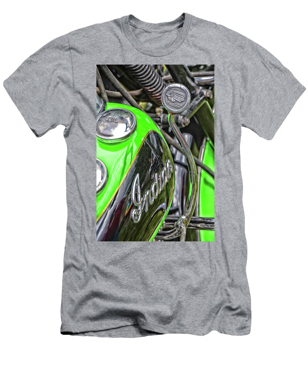 Vintage Green and Black Indian Mike Martin T-Shirt