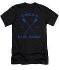 Vintage Honolulu Hawaii Vacation Vector Deluxe T-Shirt