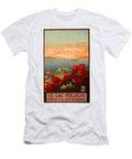 Vintage Italian Travel Poster Mario Borgoni T-Shirt