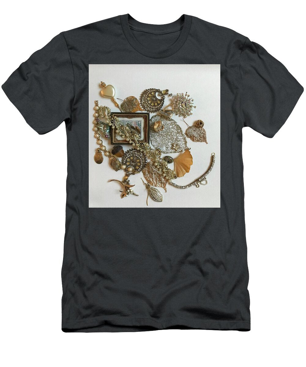 Vintage Jewelry and Trinkets Display LA Veta Kirby T-Shirt