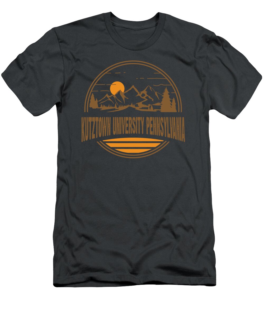 Vintage Kutztown University Pennsylvania Mountain Print Eloyw Zelda T-Shirt