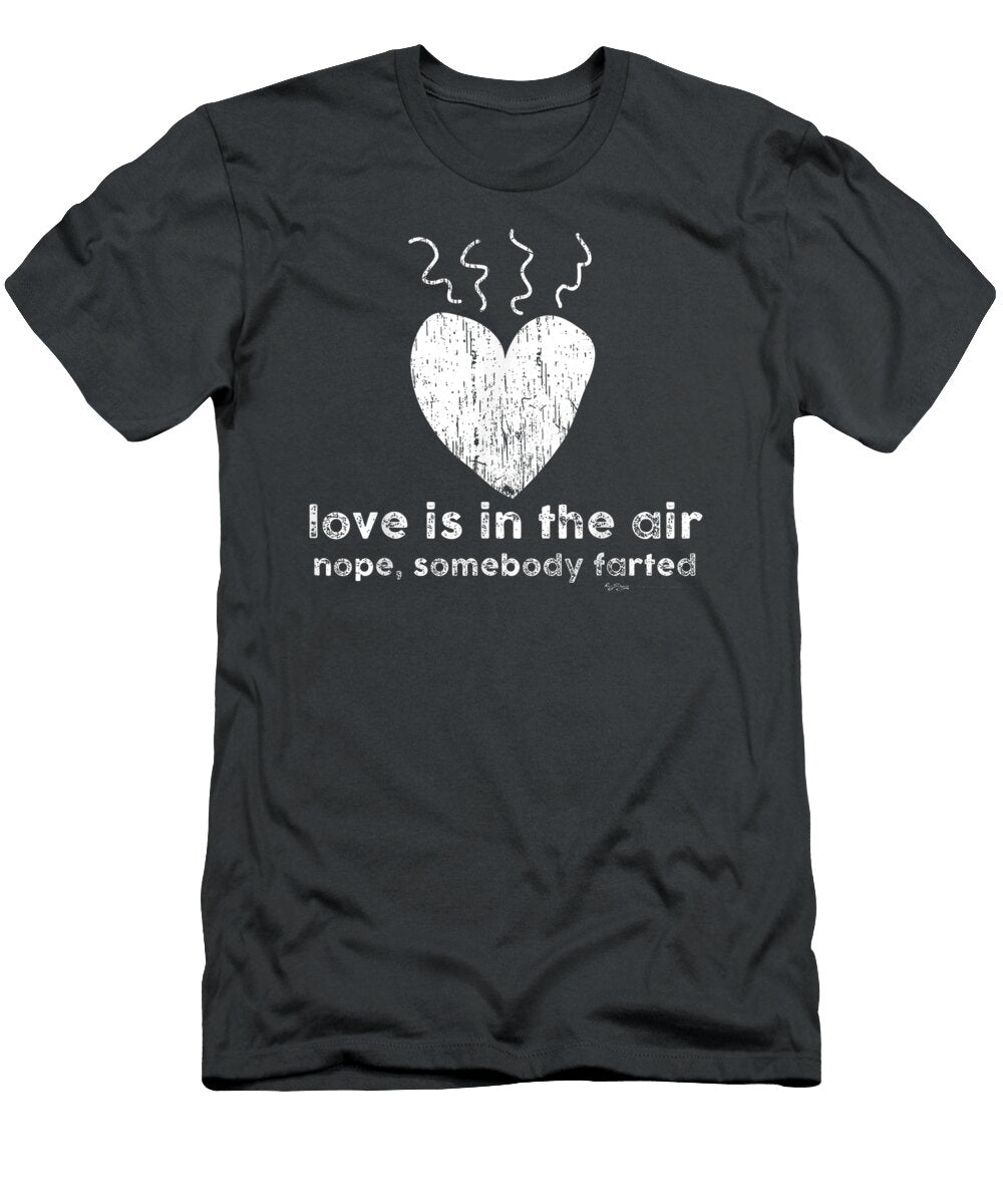 Vintage Love Is in the Air Nope Anti Valentines Day Ailbeq Assia T-Shirt