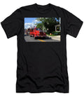 Vintage Mack Fire Truck At Independence Day Parade Catonsville James Brunker T-Shirt