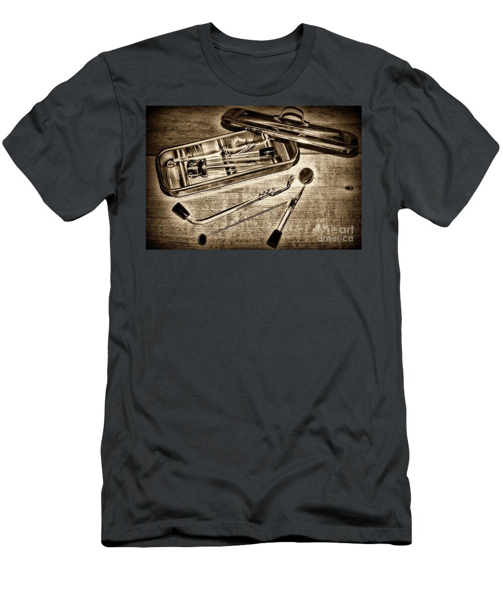 Vintage Medical Sterilizer Sepia Paul Ward T-Shirt