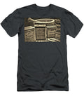 Vintage Medicine Epsom Salt Tins Sepia Paul Ward T-Shirt