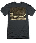 Vintage Merck Co Wooden Crate Sepia Paul Ward T-Shirt