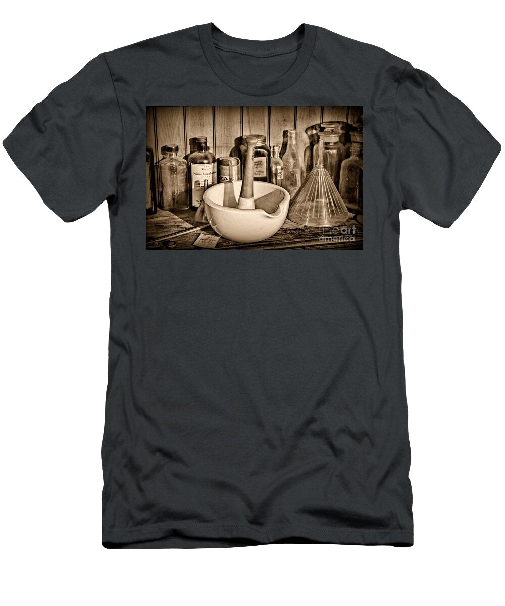 Vintage Mortar and Pestle Paul Ward T-Shirt