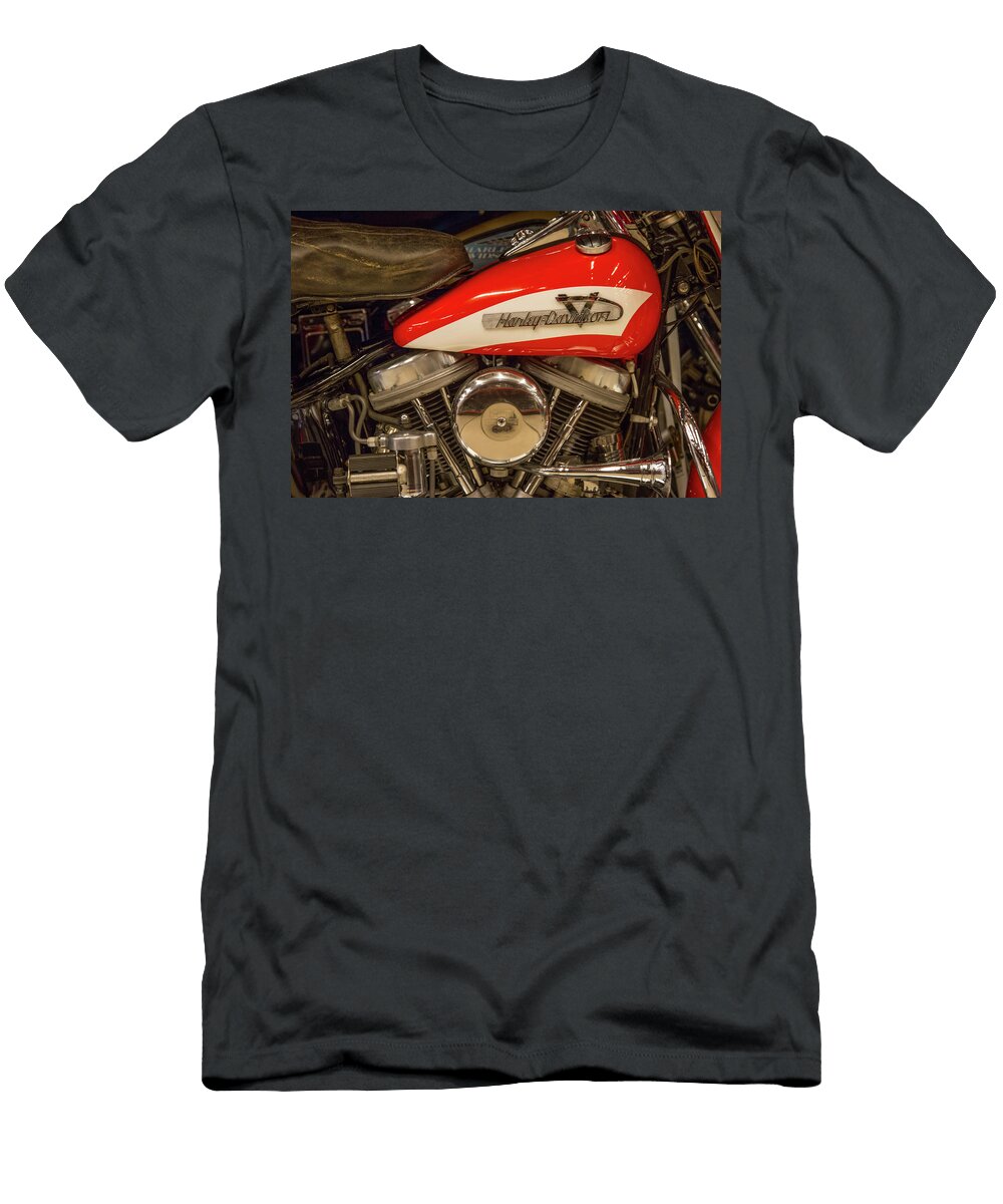 Vintage Motorcycle Mike Burgquist T-Shirt