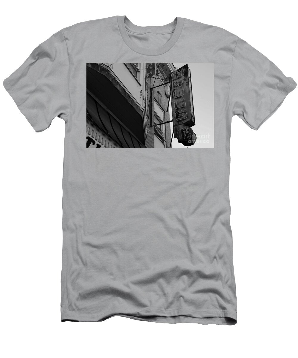 Vintage Neon Drugs Sign Paul Ward T-Shirt