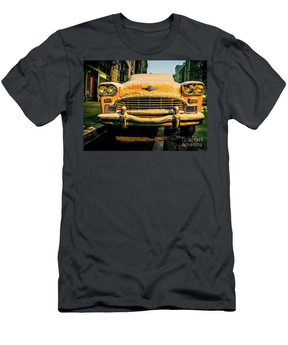 Vintage NYC Taxi James Aiken T-Shirt