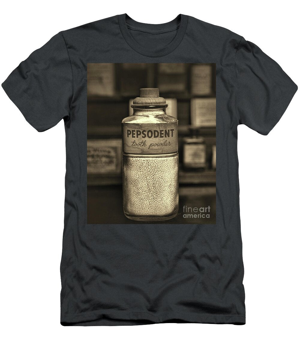 Vintage Pepsodent Tooth Powder Retro Sepia Paul Ward T-Shirt