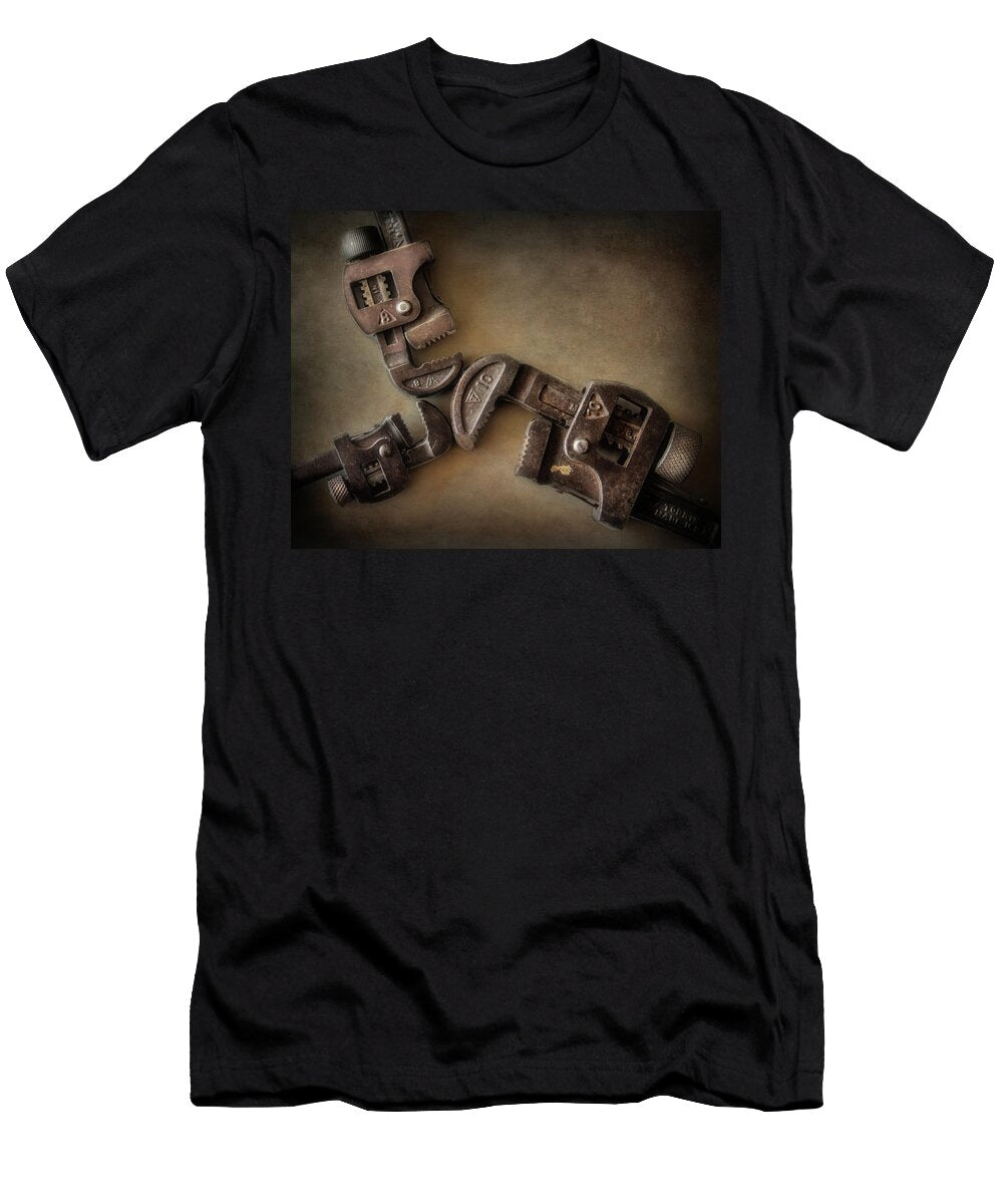 Vintage Pipe Wrenches David and Carol Kelly T-Shirt