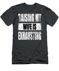 Vintage Raising My Wife Is Exhausting Angel Nicki T-Shirt