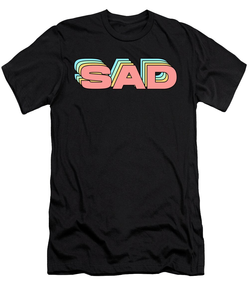 Vintage Sad Text Design Ismail Ifekirn T-Shirt