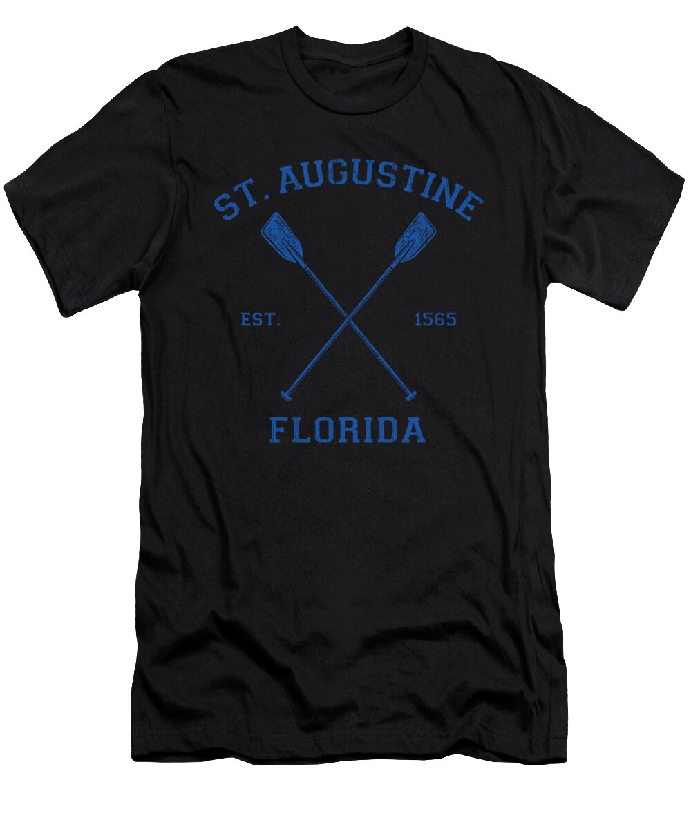 Vintage St Augustine Florida Vacation Vector Deluxe T-Shirt
