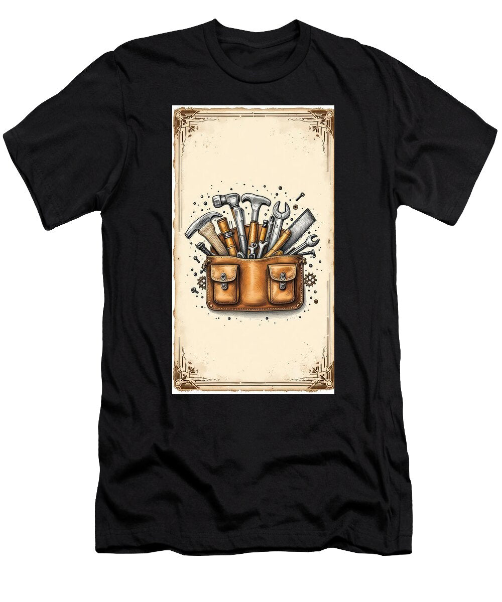 Vintage Tool Bag Illustration Kim Hojnacki T-Shirt