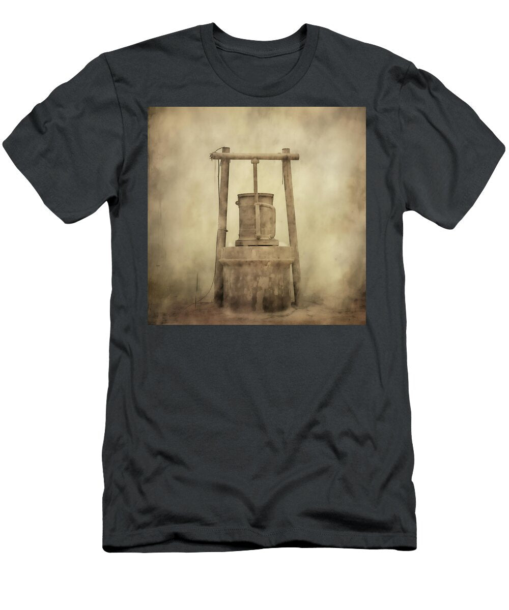 Vintage Well Bucket and Pipe Stand Yo Pedro T-Shirt