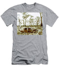 Vintage Winter Car Wreck Jorgo Photography Wall Art Gallery T-Shirt