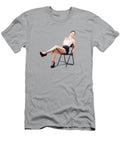 Vintage Woman Relaxing on Chair Jorgo Photography T-Shirt