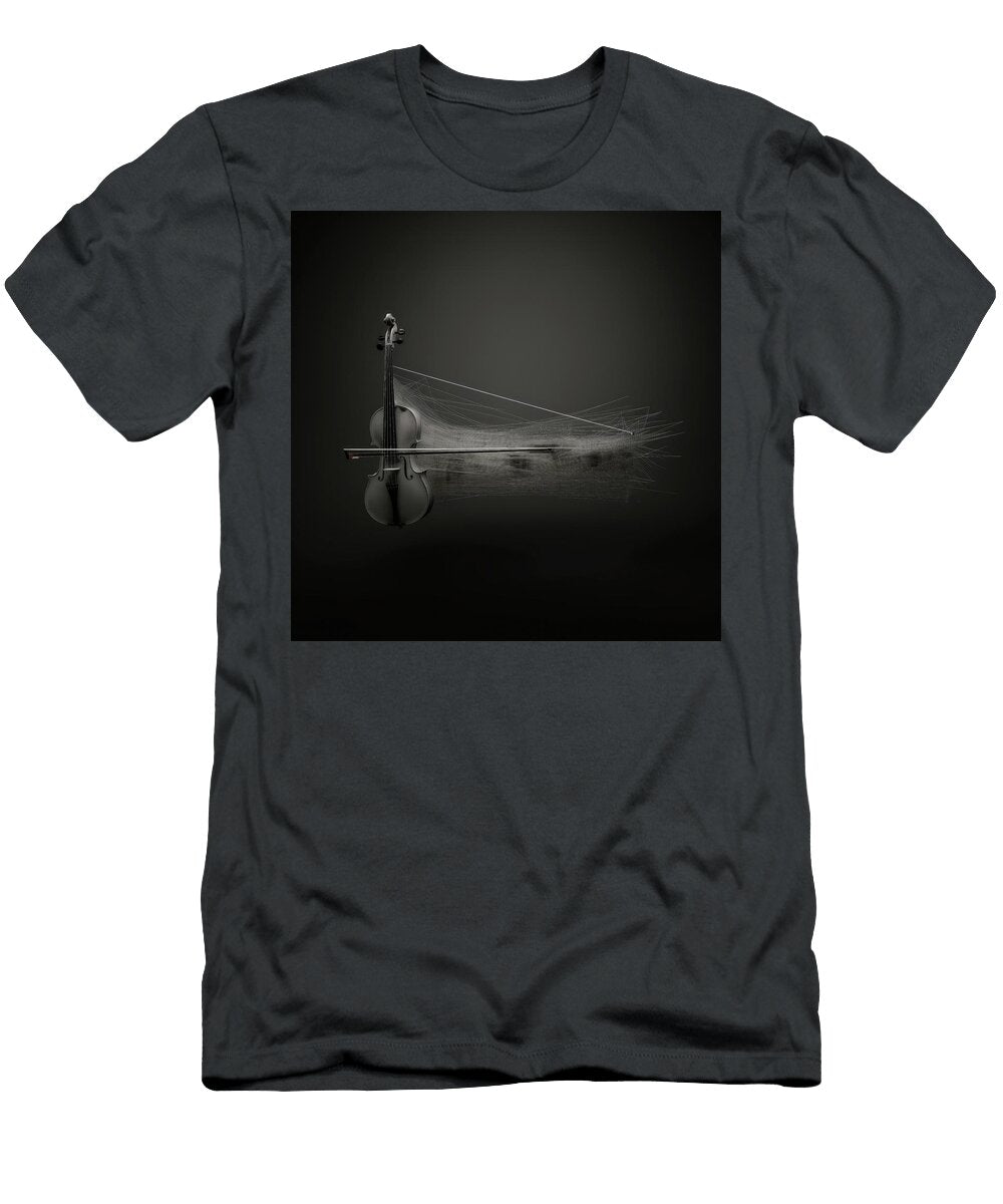 Violin and Many Loose Bow Strings Yo Pedro T-Shirt