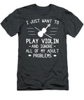 Violin Serenade Adult Woes Fade Funny Hoodie Awesome Store T-Shirt