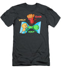 Volt Ohm Amp Physics Pun for Men Women Kids Physicist Student Teacher Crazy Squirrel T-Shirt