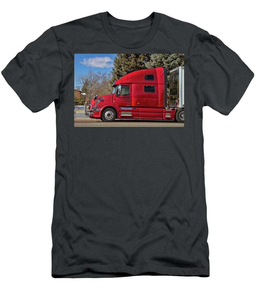 Volvo Semi Truck Nick Gray T-Shirt