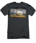 Vultures Circuling Over an Abandoned One Room School House Randall Nyhof T-Shirt