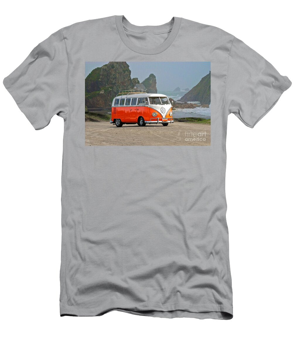 VW Seaside Surfer Bus Dave Koontz T-Shirt