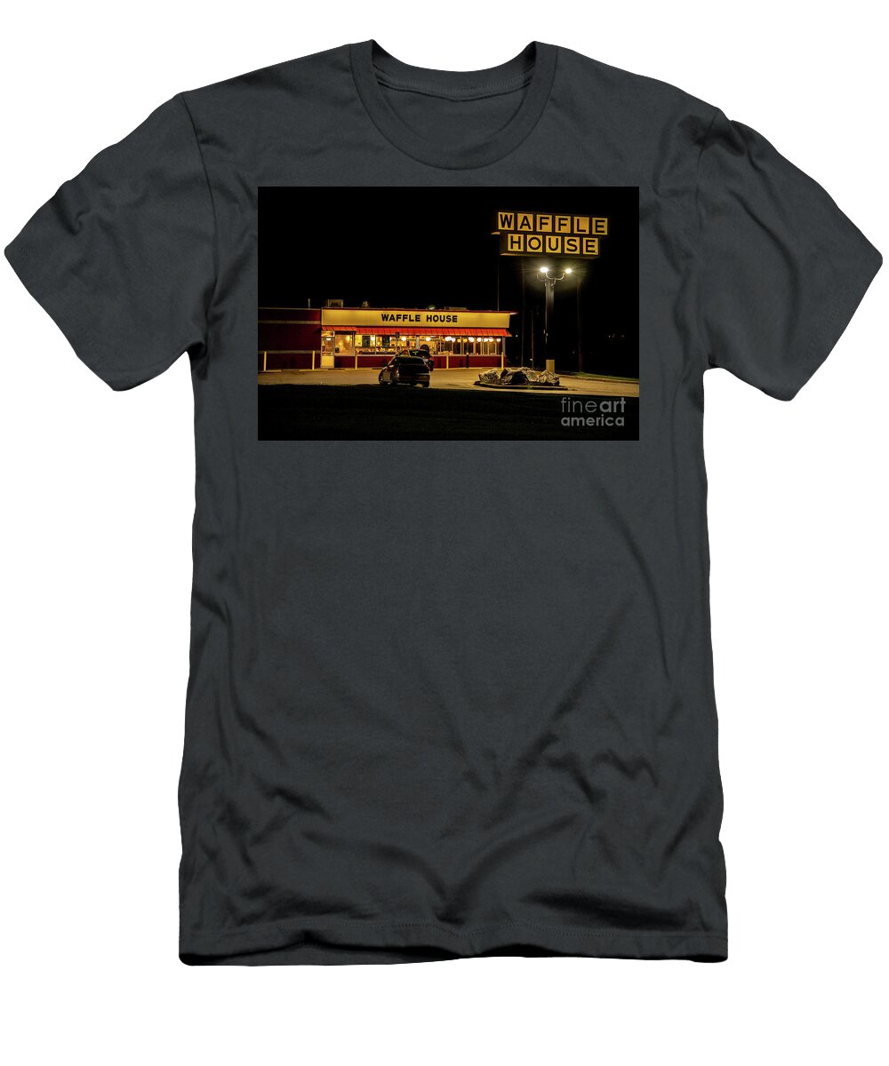 Waffle House 7715 Bardstown Louisville Ky Fineartroyal Joshua Mimbs T-Shirt