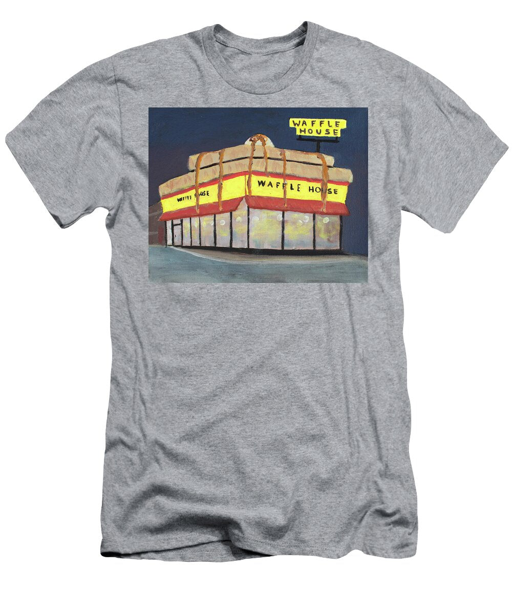 Waffle House Art Painting Collectible Ken Figurski T-Shirt