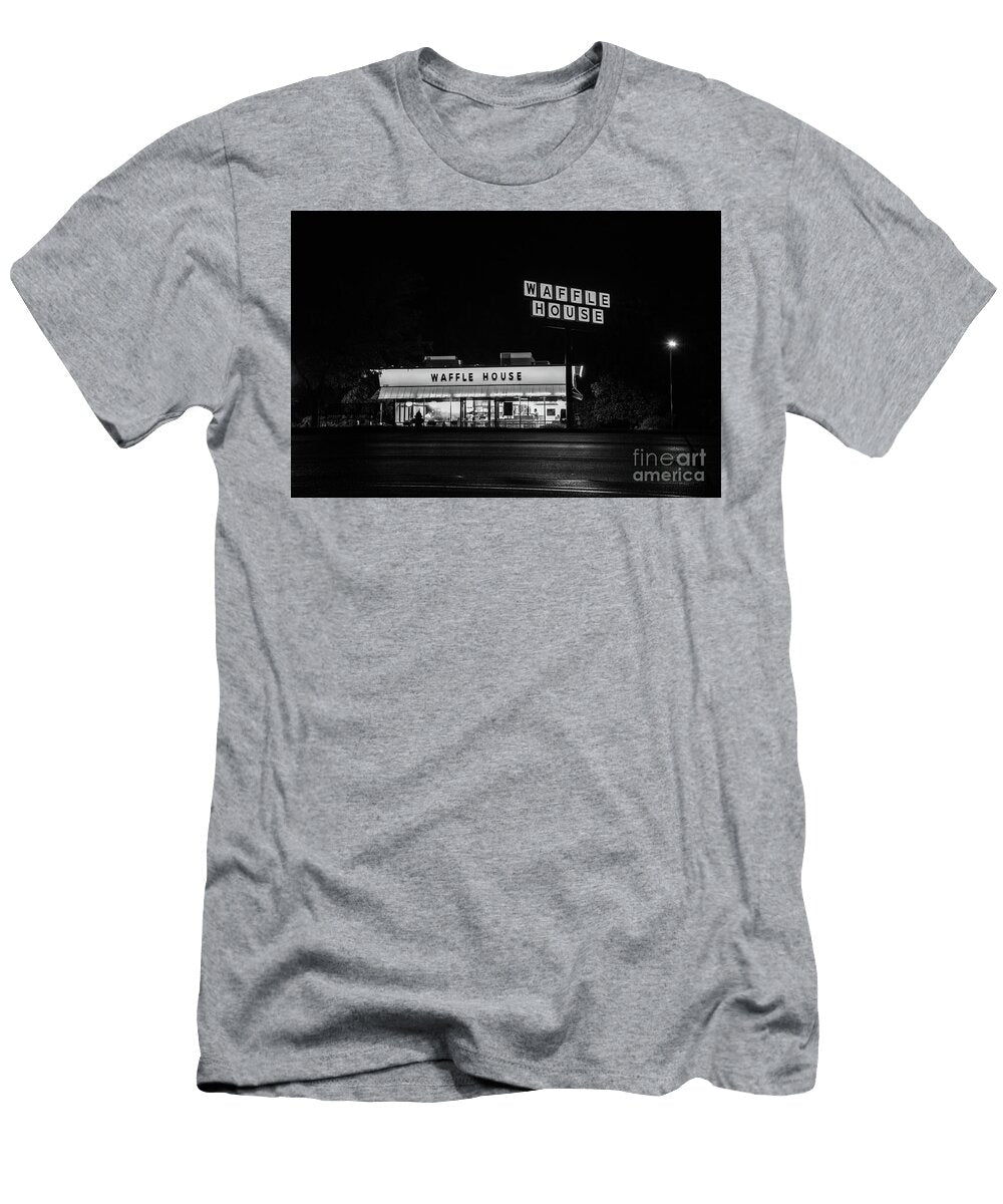 Waffle House At Night Fineartroyal Joshua Mimbs T-Shirt