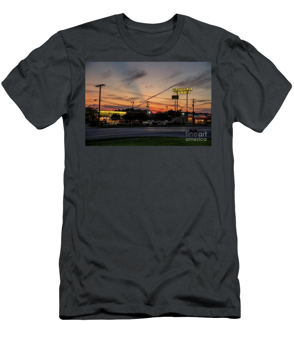 Waffle House Fern Valley Rd Louisville Ky Fineartroyal Joshua Mimbs T-Shirt