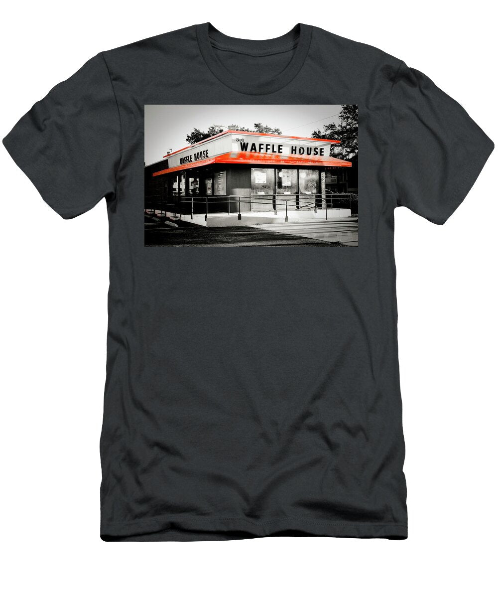 Waffle House Under a Vintage Lens Jimmy Macs Wall Art T-Shirt