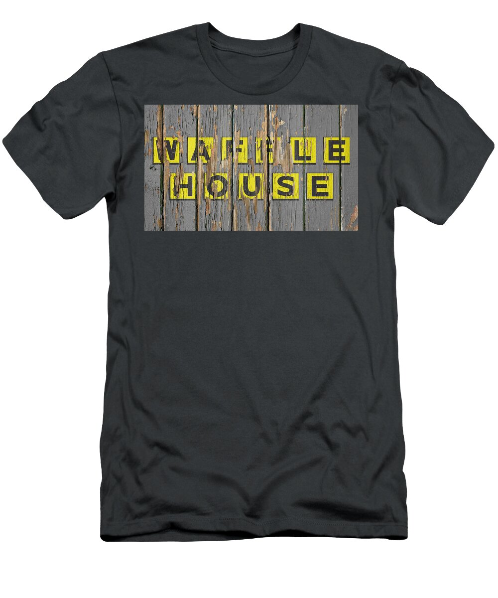 Waffle House Vintage Logo on Old Wall Design Turnpike T-Shirt